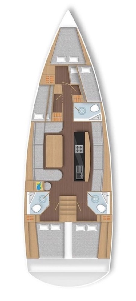 D&D Kufner 50 | Yacht Charter Croatia | Travelboat