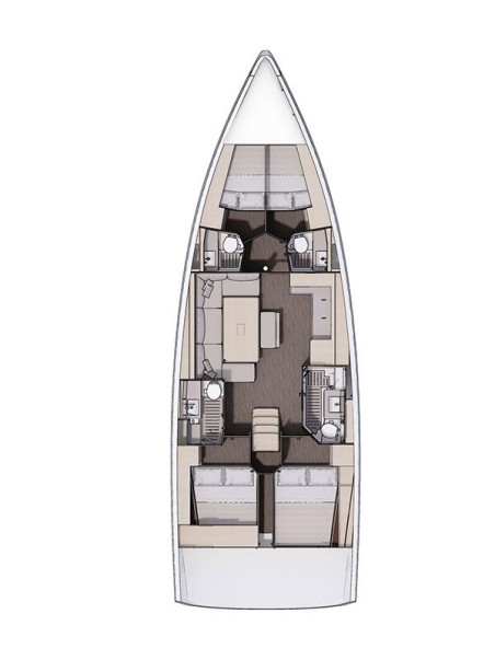 Dufour Yachts Dufour 470 - 4 cab. Ljubov