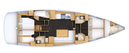 Jeanneau 54 | Czarter jachtu Grecja | Travelboat