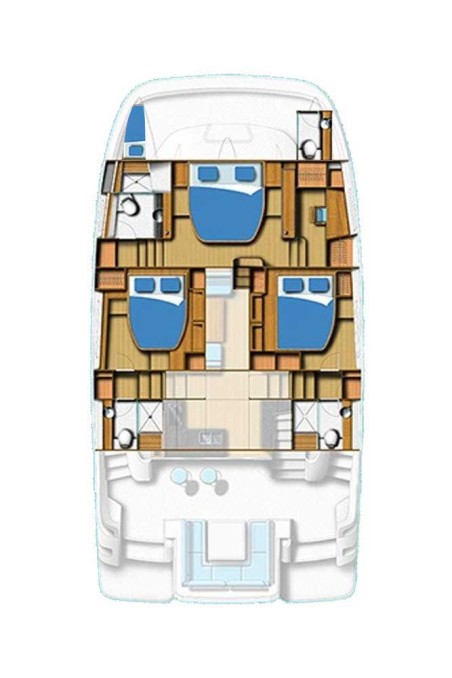 Aquila 44 Adriatic Z | Czarter jachtu Chorwacja | Travelboat
