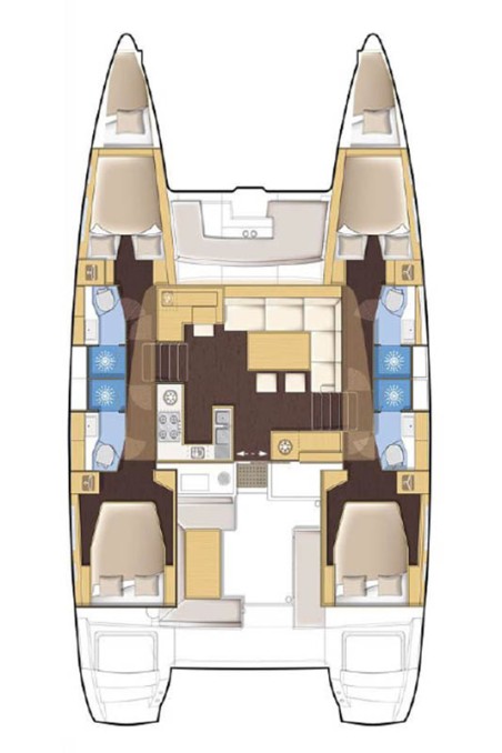 Lagoon 450 F | Czarter jachtu Chorwacja | Travelboat