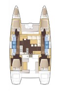 Lagoon-Bénéteau Lagoon 450 F - 4 + 2 cab. King Lewis