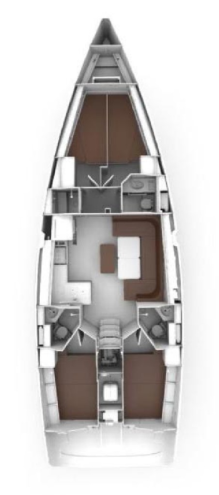 Bavaria Yachtbau Bavaria Cruiser 46 Style - 4 cab. Cala Mawa