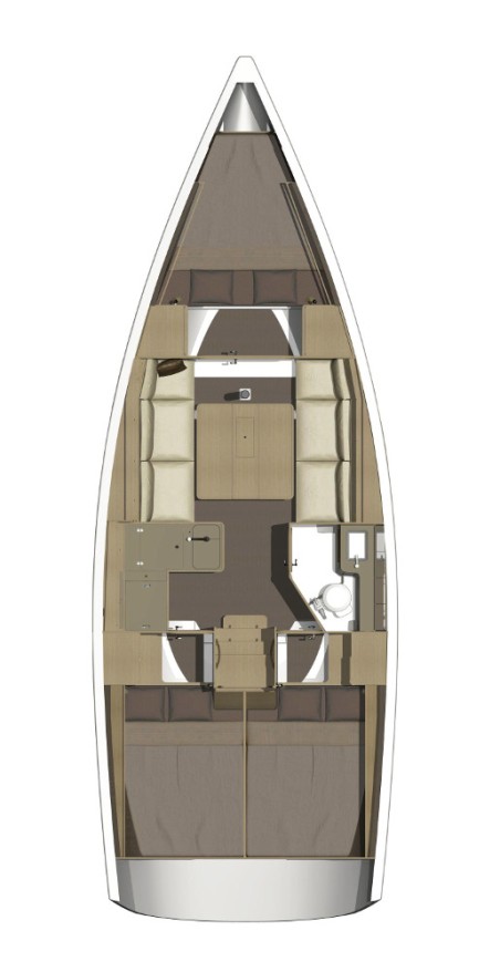 Dufour 350 GL | Yacht Charter Greece | Travelboat