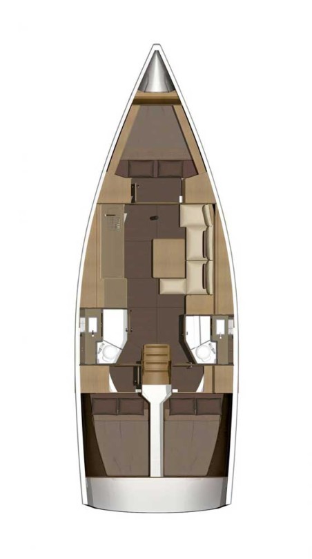 Dufour 382 GL | Yacht Charter Greece | Travelboat