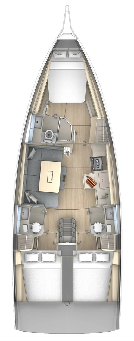 Dufour Yachts Dufour 41 - 3 cab. Ela