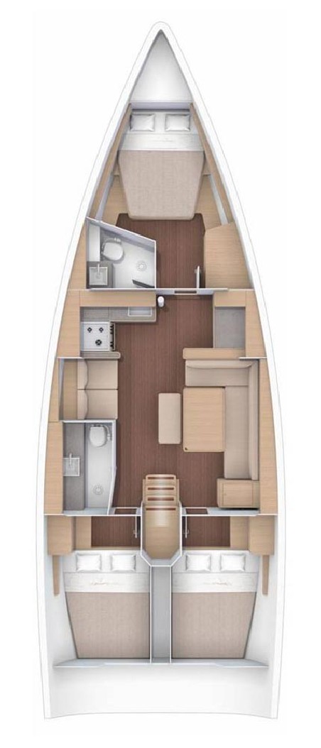 Dufour 430 | Yacht Charter Croatia | Travelboat