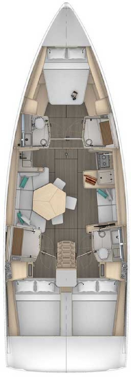 Dufour Yachts Dufour 44 - 3 cab. Acrux