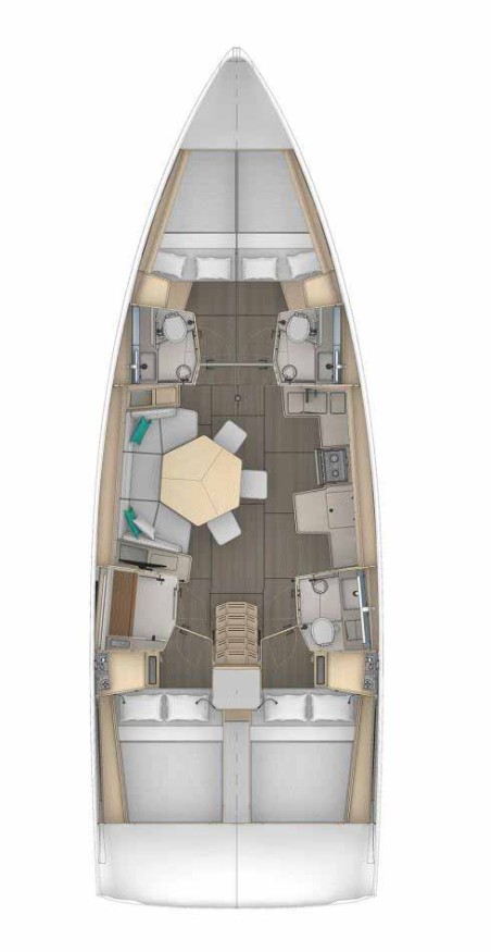 Dufour Yachts Dufour 44 - 4 cab Miram