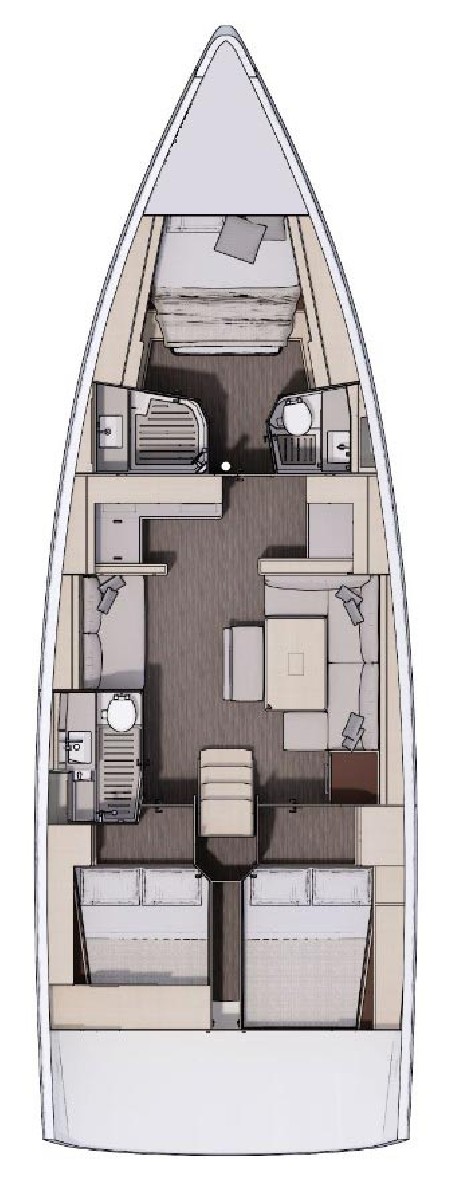 Dufour Yachts Dufour 470 - 3 cab. Spirit