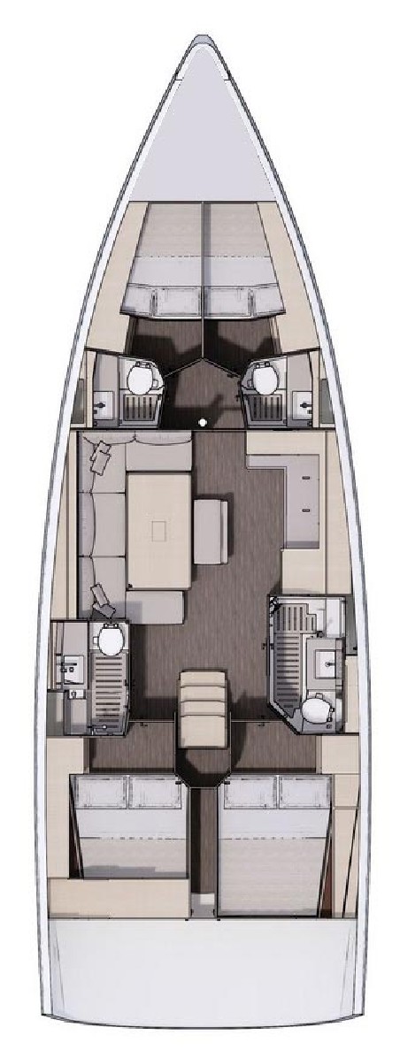 Dufour Yachts Dufour 470 - 4 cab. Icarus