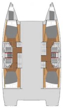 Fountaine Pajot Astrea 42 | Czarter jachtu Chorwacja | Travelboat - 2