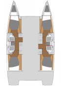 Fountaine Pajot Astrea 42 | Yacht Charter Croatia | Travelboat - 2