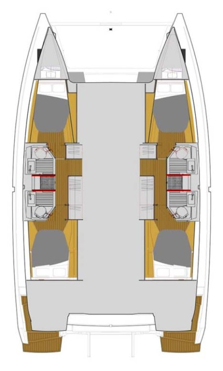 Fountaine Pajot Astrea 42 | Czarter jachtu Chorwacja | Travelboat