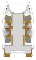 Fountaine Pajot Astrea 42 | Czarter jachtu Chorwacja | Travelboat - 2