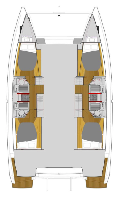 Fountaine Pajot Astrea 42 | Czarter jachtu Chorwacja | Travelboat