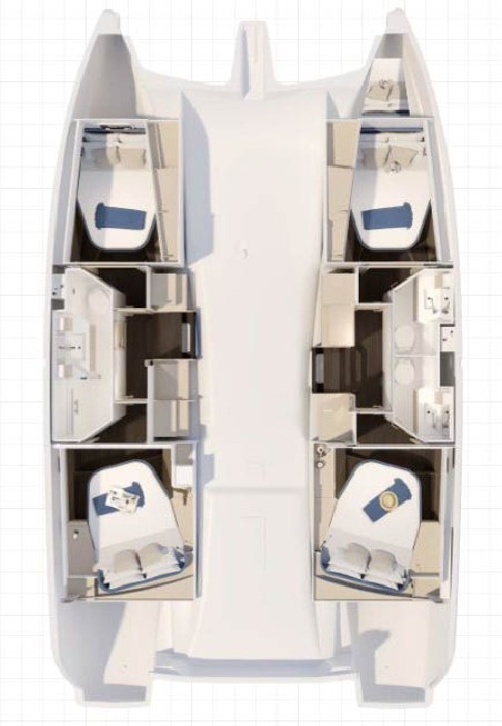 Fountaine Pajot FP 41 Quatuor 3 | Yacht Charter Croatia | Travelboat