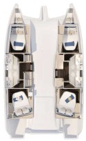 Fountaine Pajot FP 41 Quatuor 4 | Czarter jachtu Chorwacja | Travelboat - 2