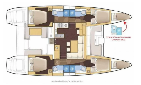 Lagoon-Bénéteau Lagoon 46 - 4 + 2 cab. Endless Joy