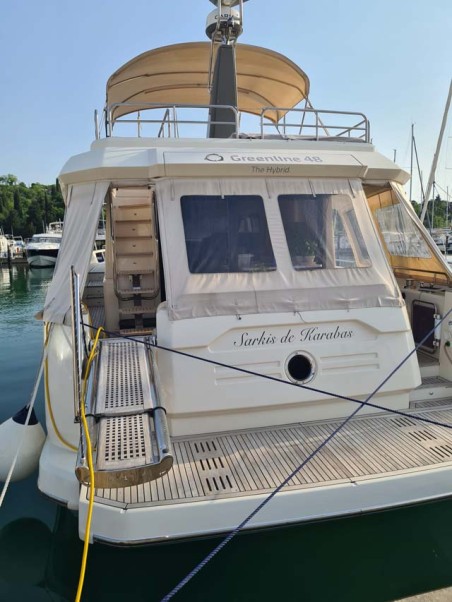Greenline 48 Fly | Yacht Charter Slovenia | Travelboat