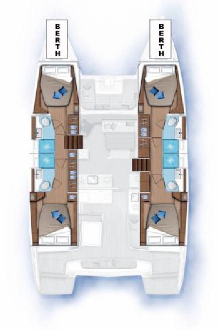 Lagoon-Bénéteau Lagoon 46 - 4 + 2 cab. Genie