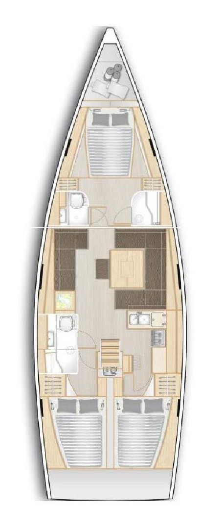 Hanse 458 | Czarter jachtu Chorwacja | Travelboat