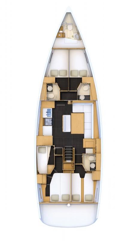 Jeanneau 54 | Yacht Charter Italy | Travelboat