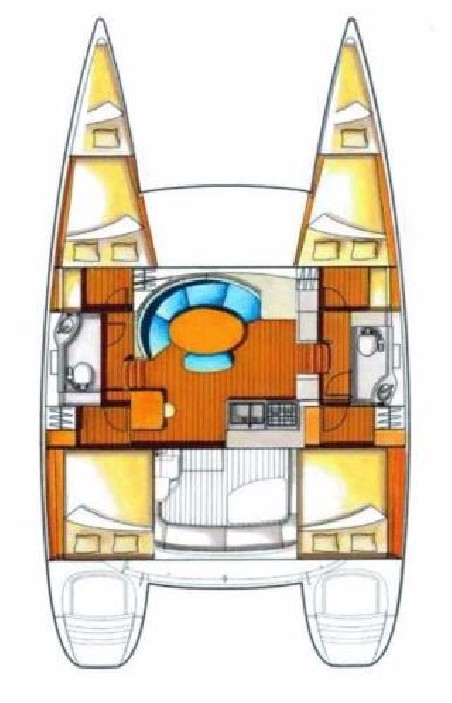 Lagoon 380 S2 | Czarter jachtu Chorwacja | Travelboat