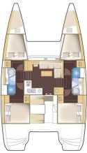 Lagoon 39 - 4 + 2 cab. | Czarter jachtu Chorwacja | Travelboat - 2