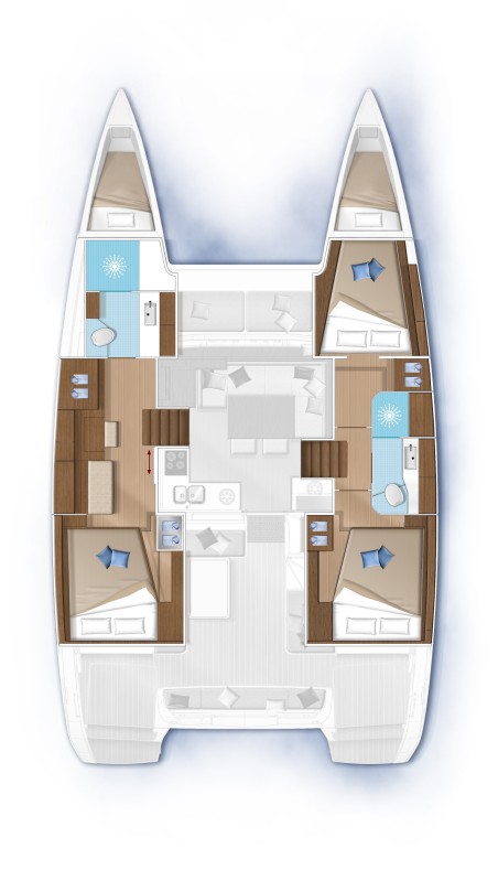 Lagoon 40 - 3 + 2 cab | Yacht Charter Croatia | Travelboat