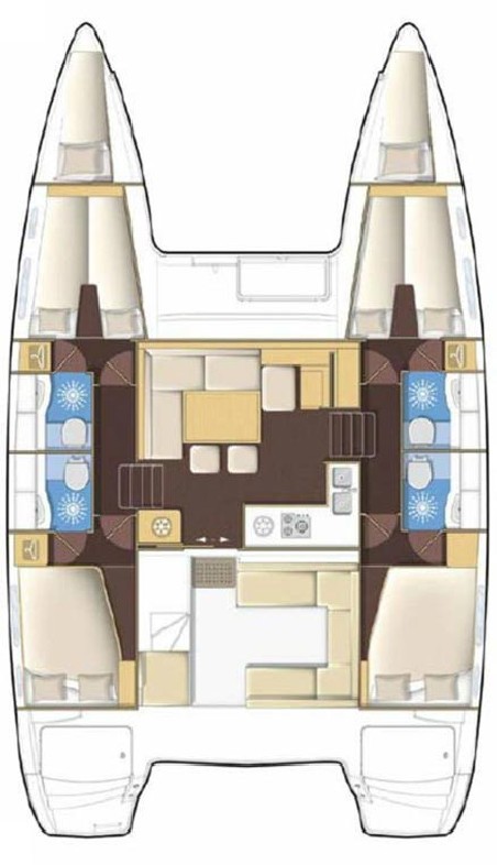 Lagoon 400 S2 | Czarter jachtu Chorwacja | Travelboat