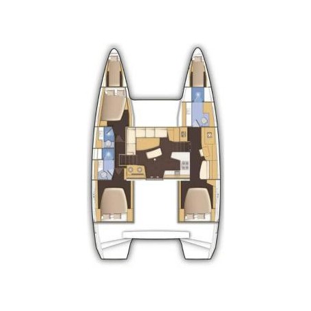 Lagoon 42 - 3 + 2 cab. Serenity | Czarter jachtu Chorwacja | Travelboat