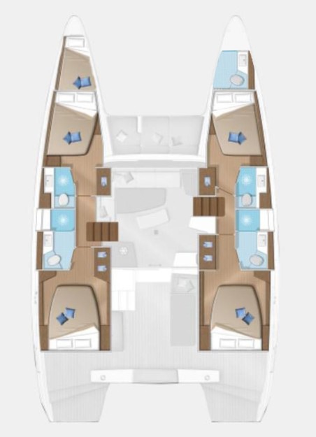 Lagoon 42 | Czarter jachtu Włochy | Travelboat