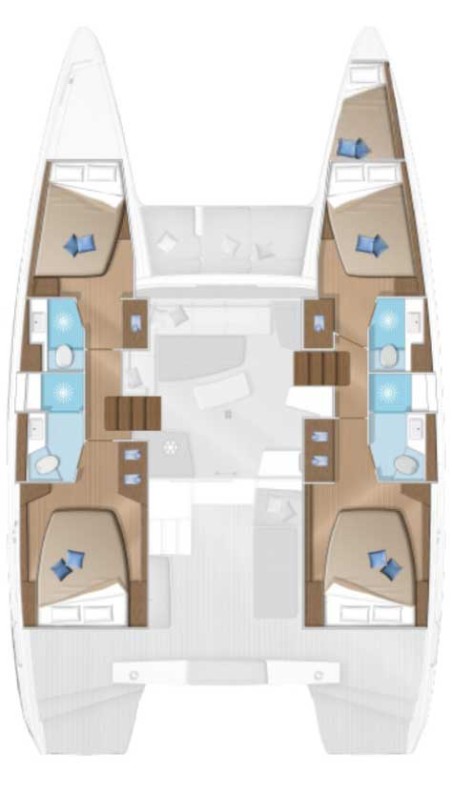 Lagoon 42 | Czarter jachtu Chorwacja | Travelboat