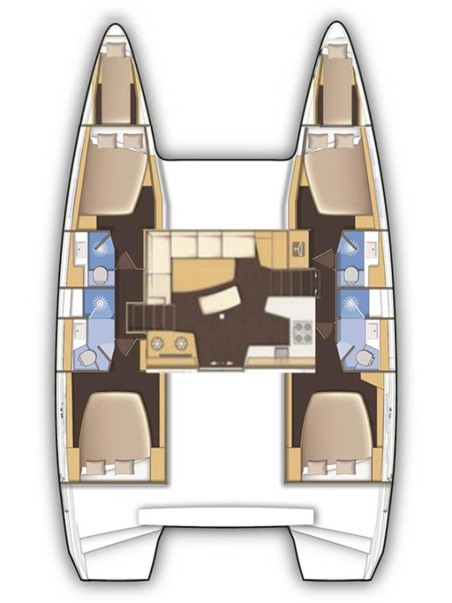 Lagoon 42 | Czarter jachtu Chorwacja | Travelboat