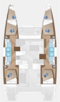 Lagoon 450 F | Czarter jachtu Chorwacja | Travelboat - 2