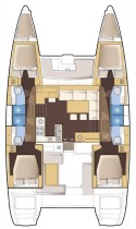 Lagoon 450 S | Czarter jachtu Grecja | Travelboat - 2