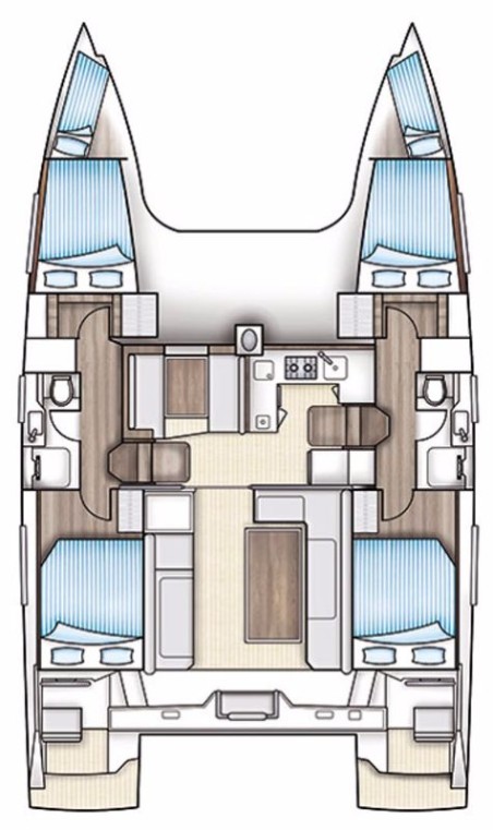 Nautitech 40 Open | Czarter jachtu Chorwacja | Travelboat