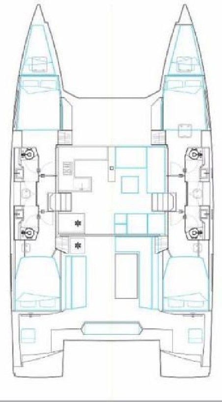 Nautitech 46 Fly | Czarter jachtu Chorwacja | Travelboat