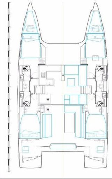 Nautitech 46 Fly | Czarter jachtu Chorwacja | Travelboat