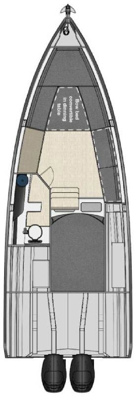 NUVA YACHTS Nuva M9 Cabin Babac