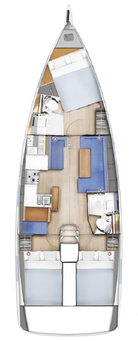 Jeanneau Sun Odyssey 410 | Yacht Charter Italy | Travelboat