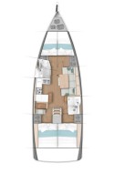 Jeanneau Sun Odyssey 440 - 4 cab. Lazy River - 2