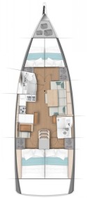 Sun Odyssey 440 - 4 cab. | Yacht Charter Croatia | Travelboat - 2