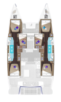 Lagoon 51 | Czarter jachtu Grecja | Travelboat - 2