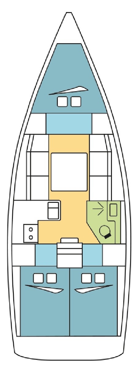 Dufour Yachts Dufour 360 GL - 3 cab. FALEOS