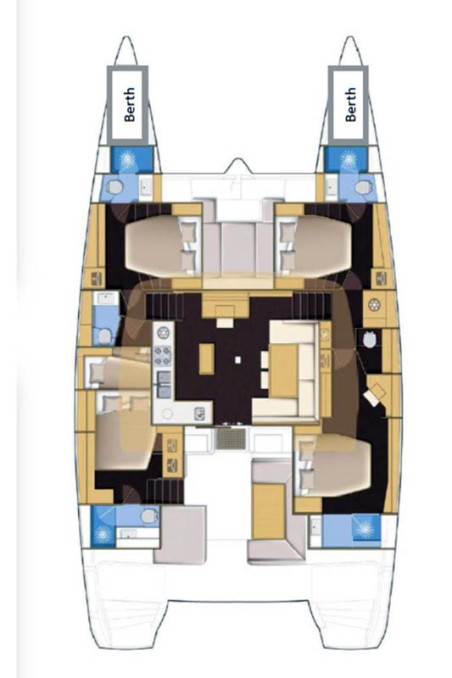 Lagoon 52 F | Czarter jachtu Seszele | Travelboat