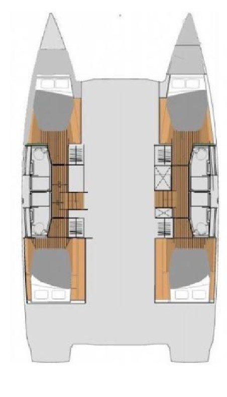 Fountaine Pajot Fountaine Pajot Elba 45 - 4 cab. Pretty Penny
