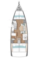 Jeanneau Sun Odyssey 440 - 4 cab. Capella - 2