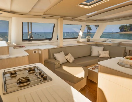 Fountaine Pajot FP 41 Quatuor 4 | Czarter jachtu Grecja | Travelboat